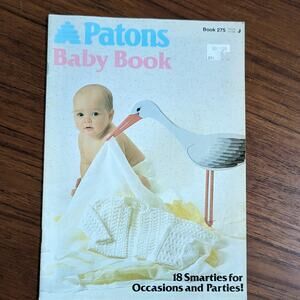 Patons Baby Book Knitting Pattern Book